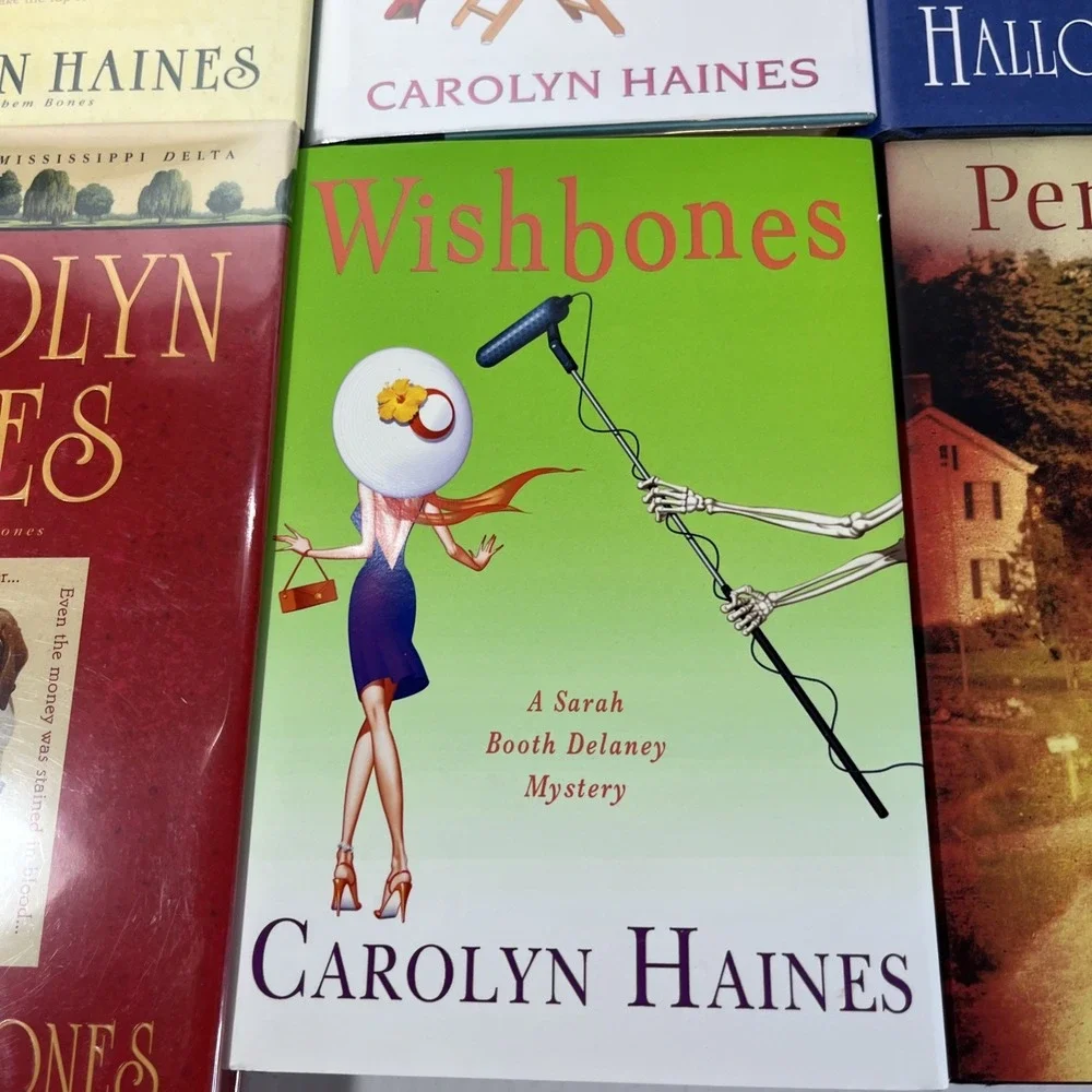 Carolyn Haines Book Lot Thriller Crime Cozy  Mystery Suspense Hardcover Southern